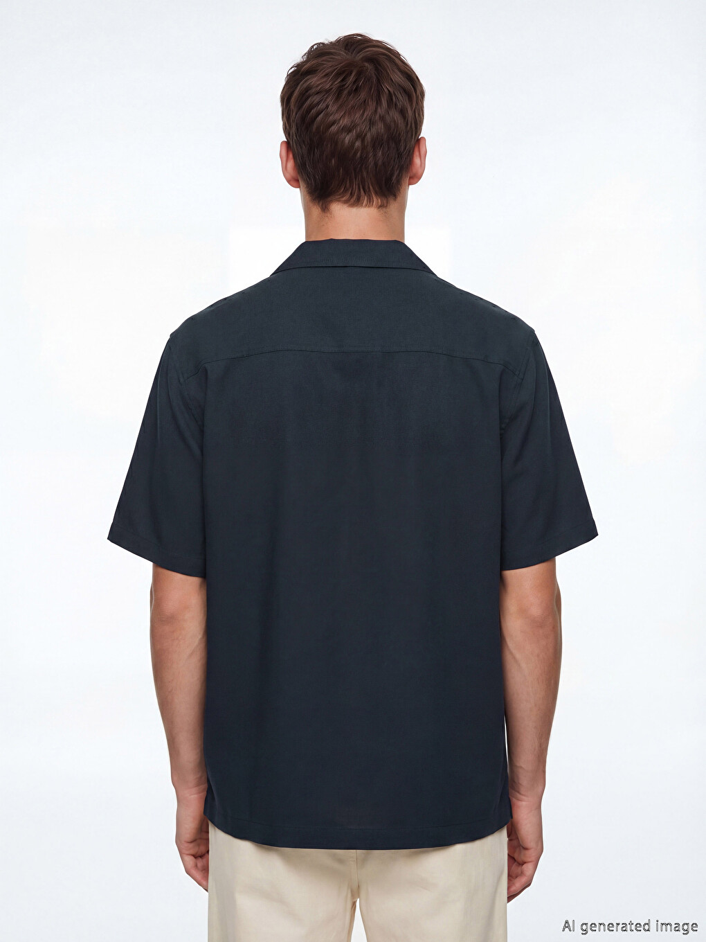 Regular Fit Dobby Men's Shirt-4