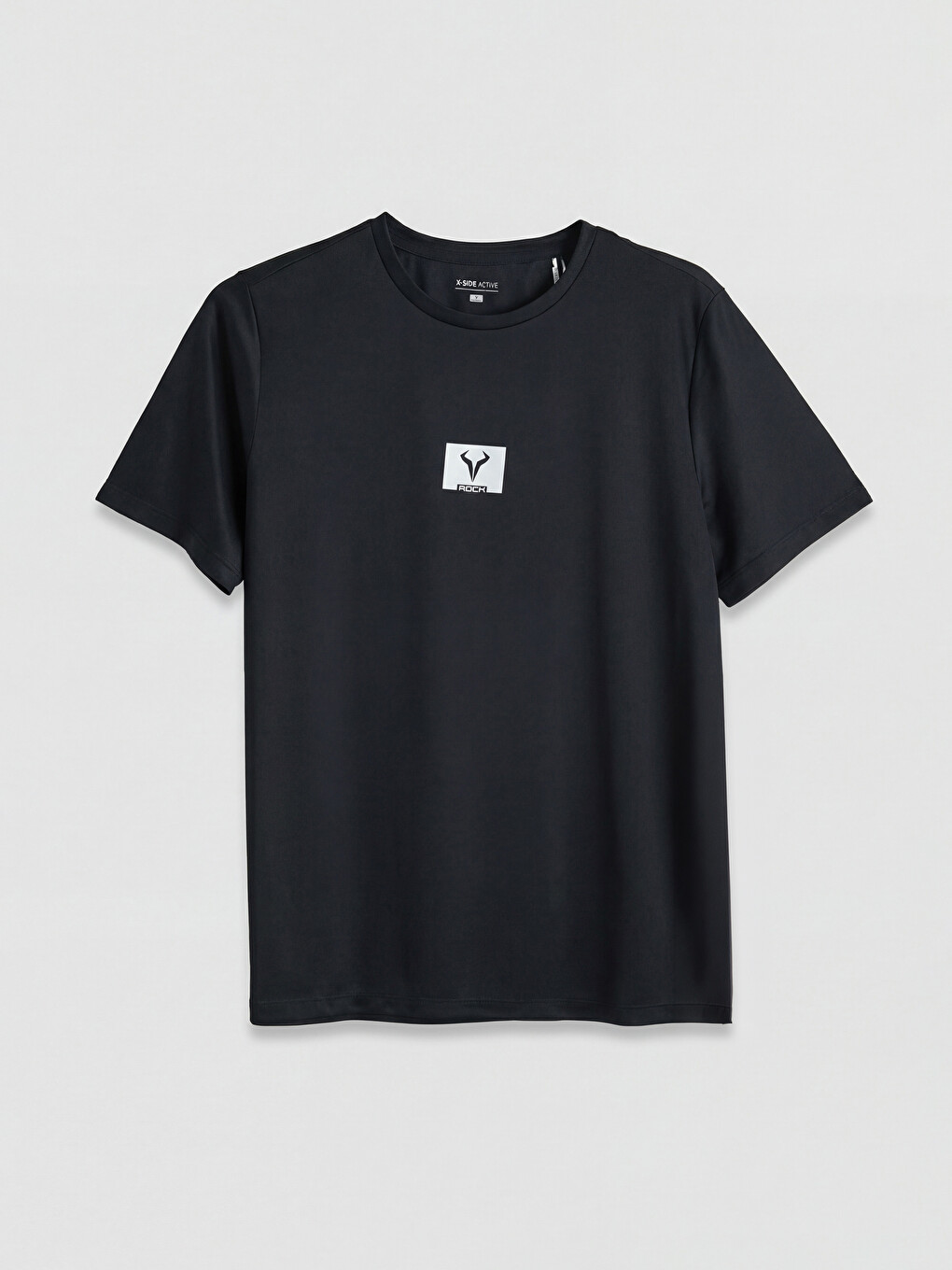 Crew Neck Printed Men's Sports T-shirt-4