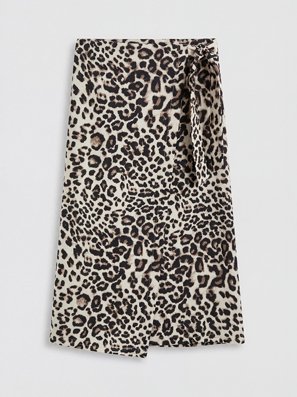 Woman Brown Skirt-4