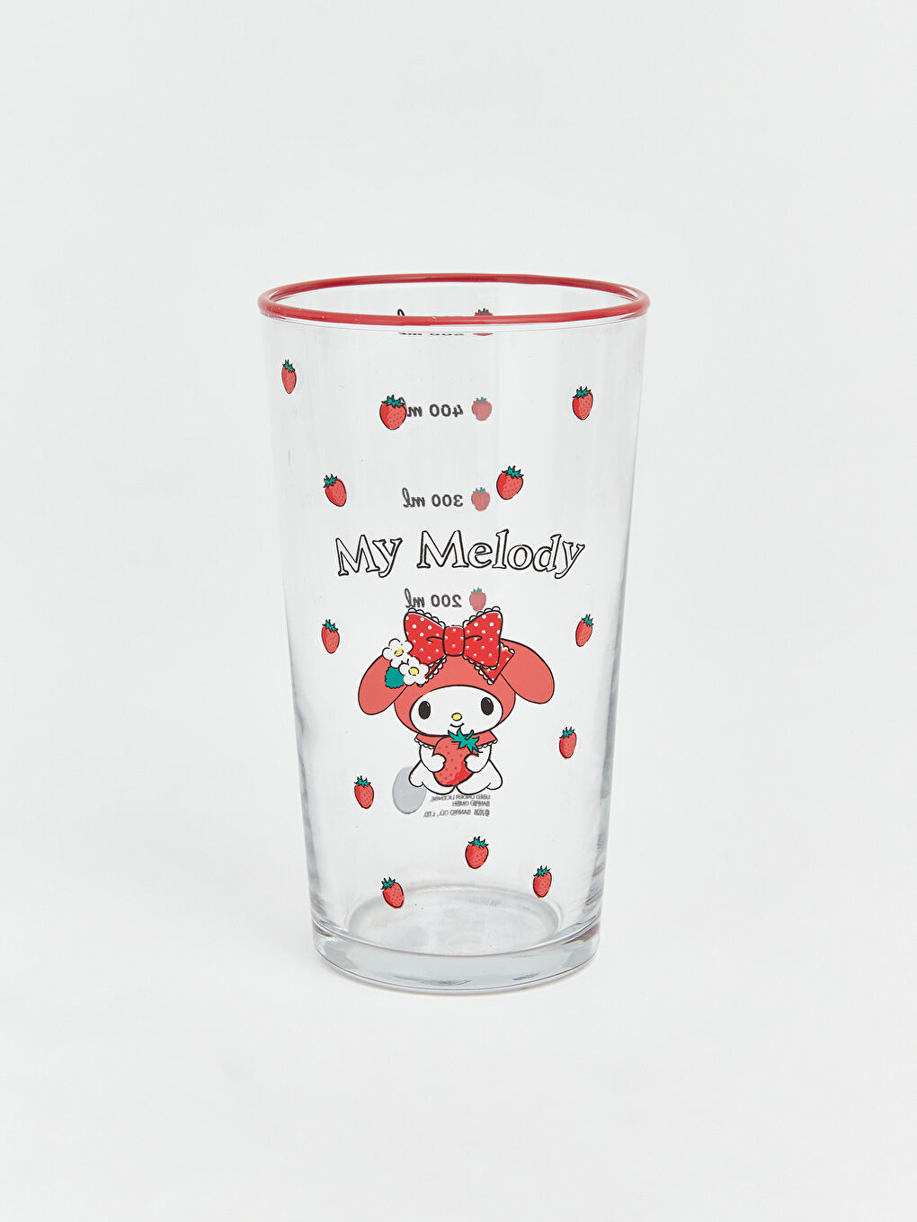 Karışık My Melody Baskılı Cam Su Bardağı 570 ml-2