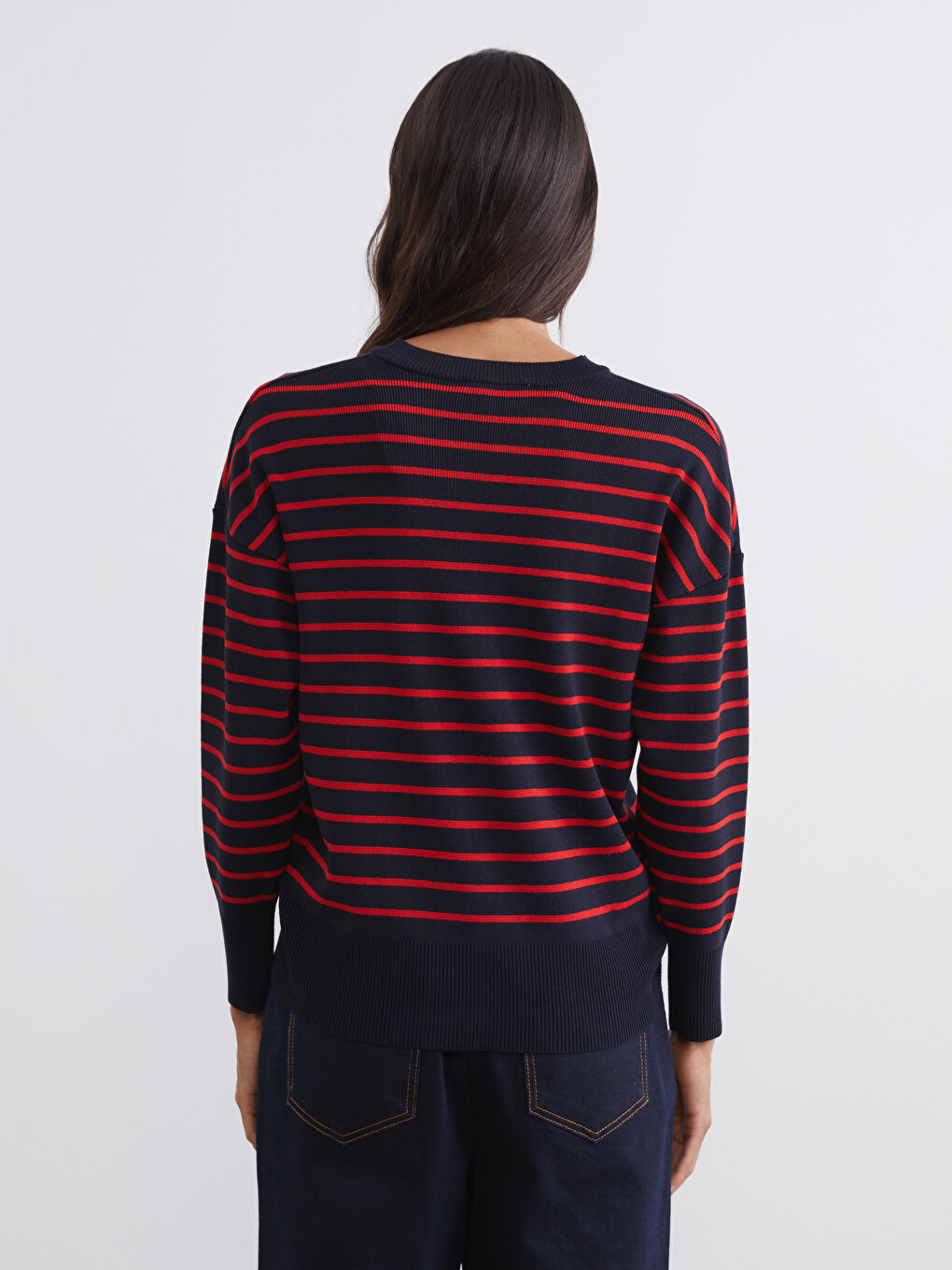 Woman RED Sweater-3