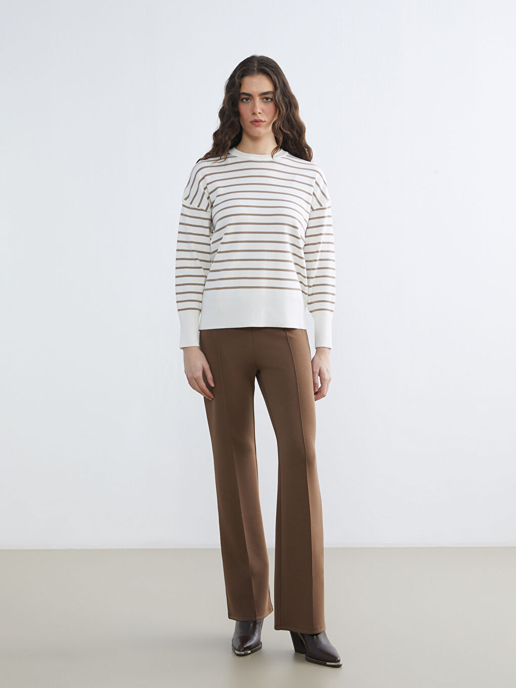 Woman ECRU Sweater-1