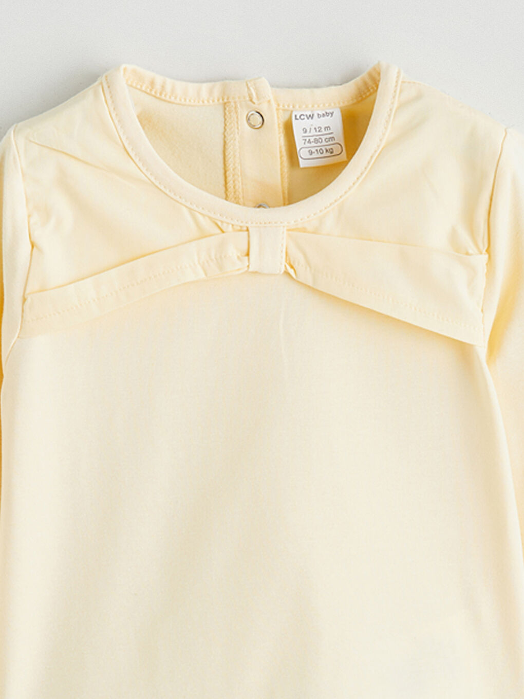 Sarı Çiçekli Kız Bebek Bluz ve Tayt Pantolon-2