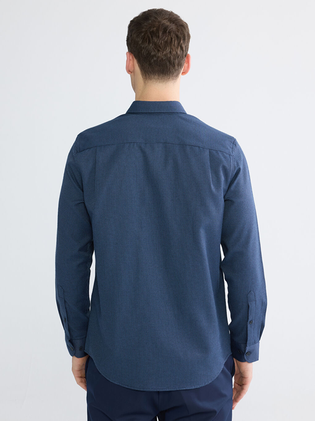 Regular Fit Patterned Men's Shirt-3