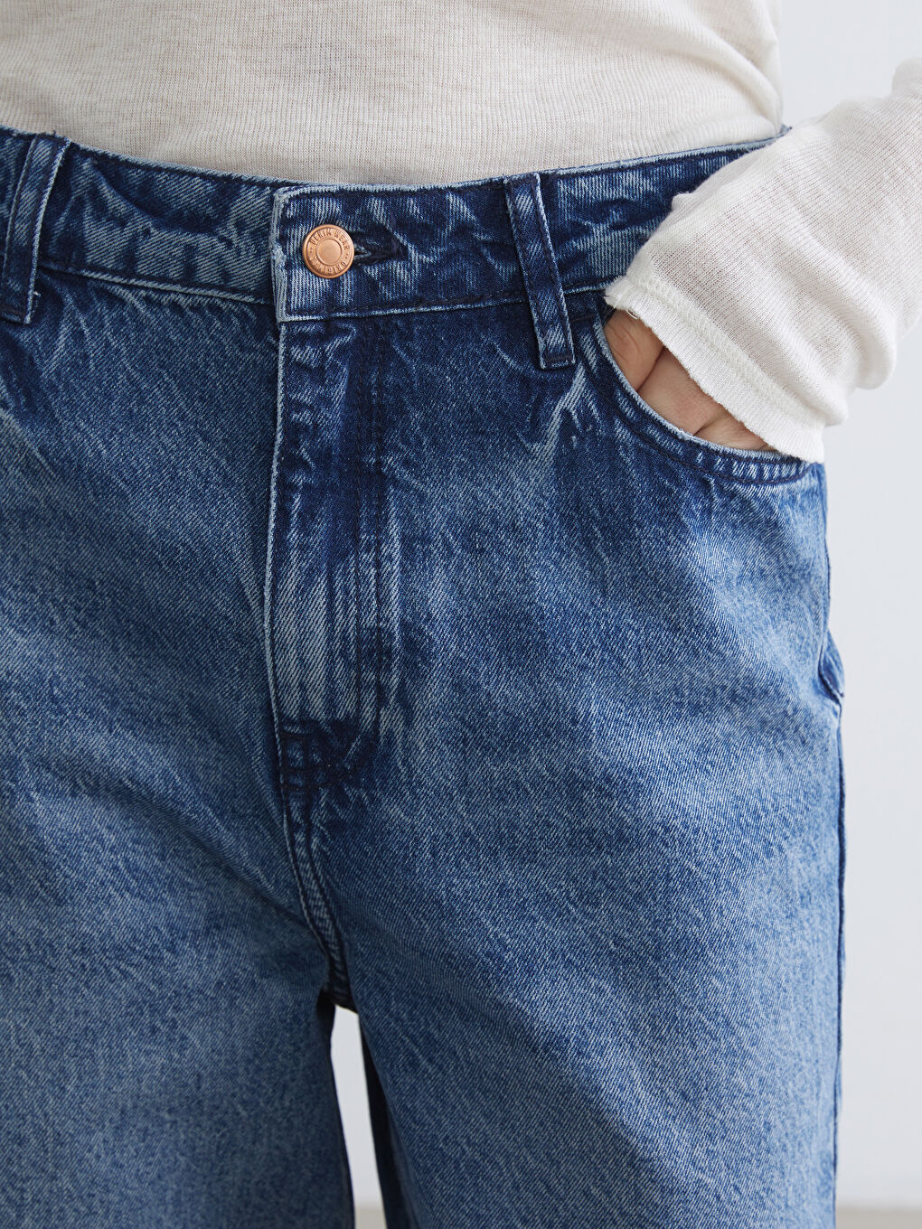 ქალების სწორი ჭრის ჯინსები-2