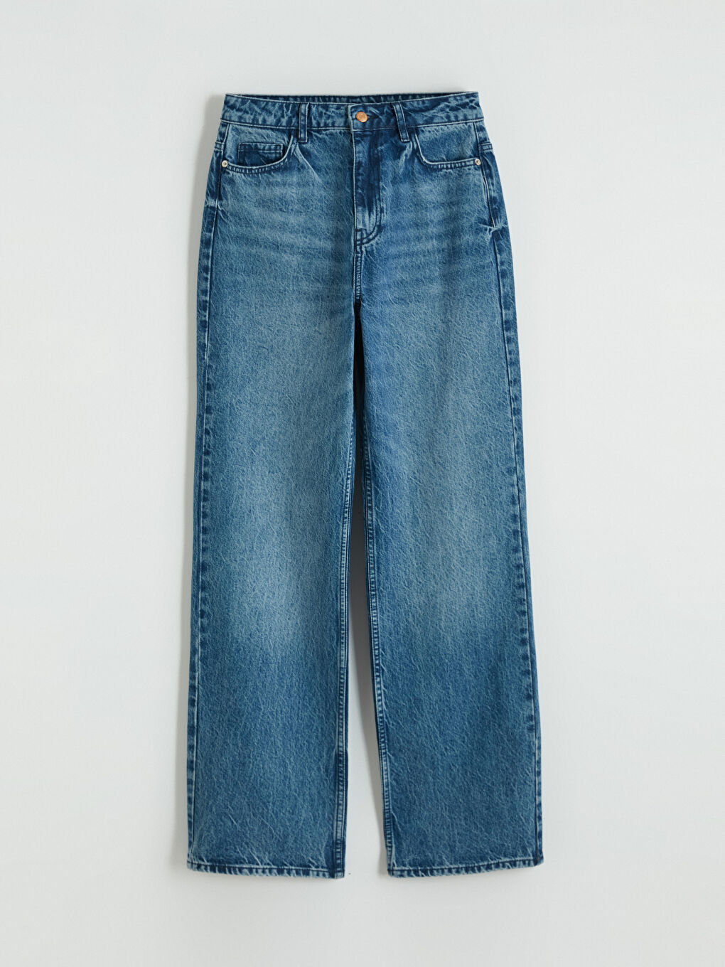 Жіночі джинси прямого крою-4