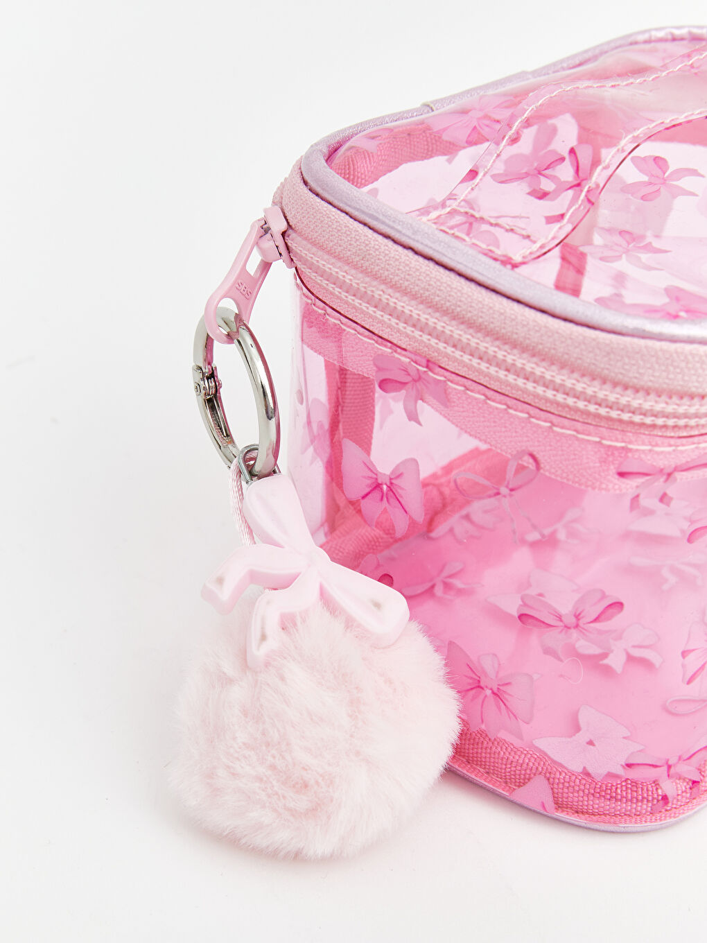 Fiyonk Detaylı Kız Çocuk Makyaj Çantası-2