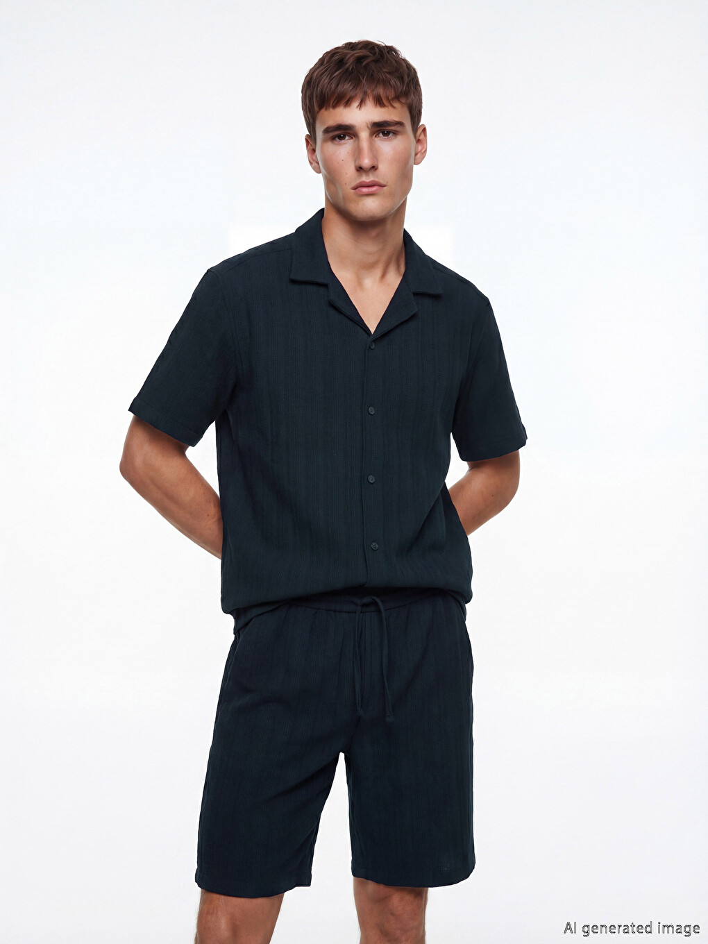 Regular Fit Dobby Men's Shirt