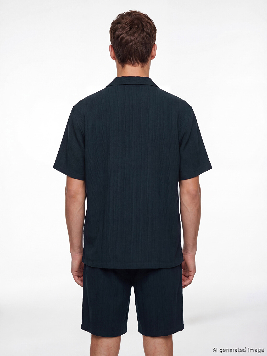 Regular Fit Dobby Men's Shirt-3