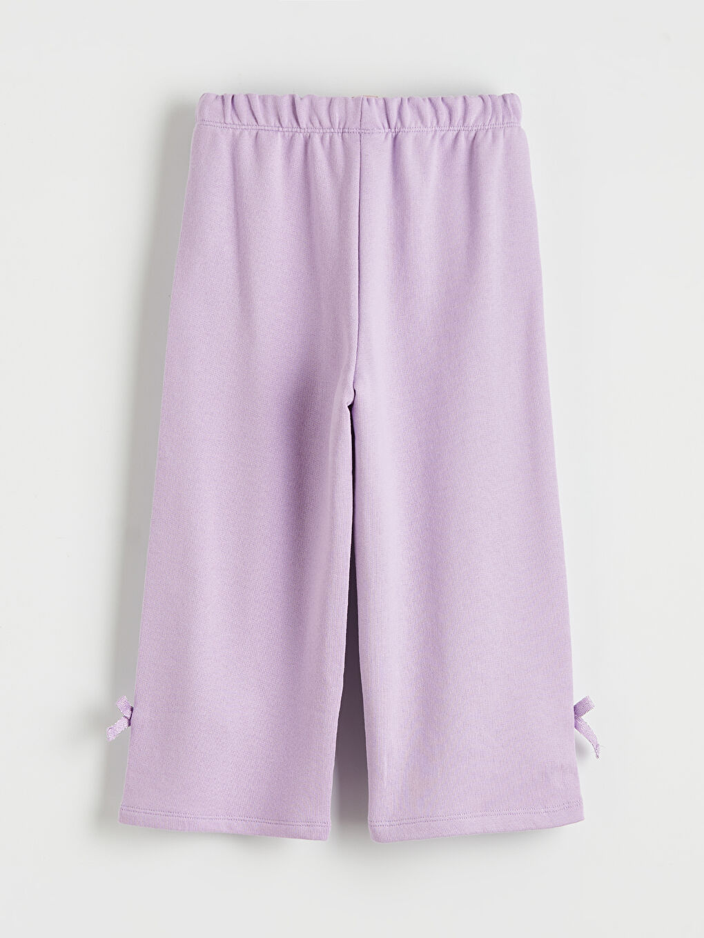 Sparkling Stripe Wide-Leg Sweatpants for Baby Girls-2