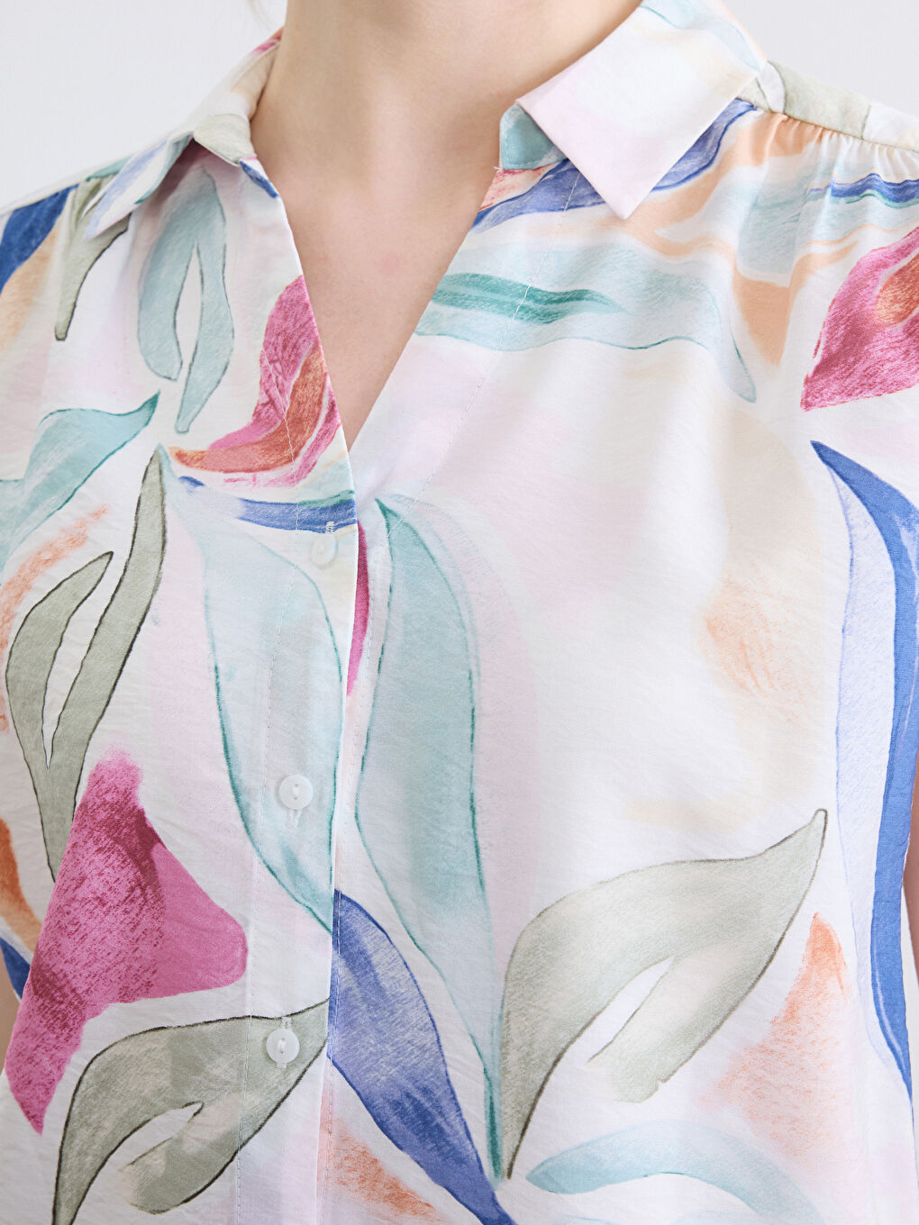 Chemise VERT Femme-2