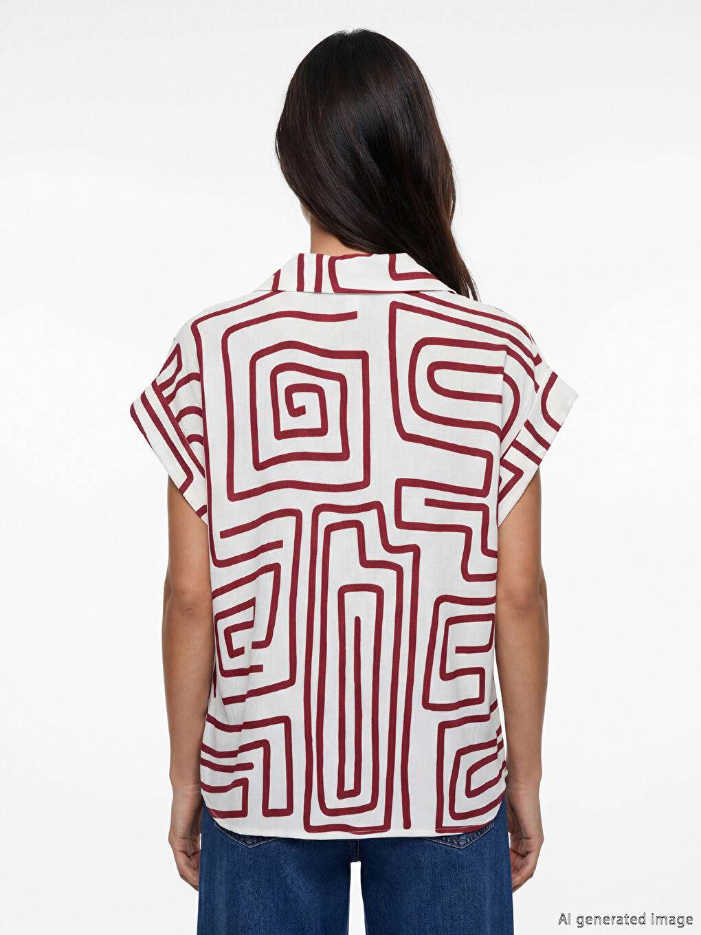 Chemise ROUGE Femme-3