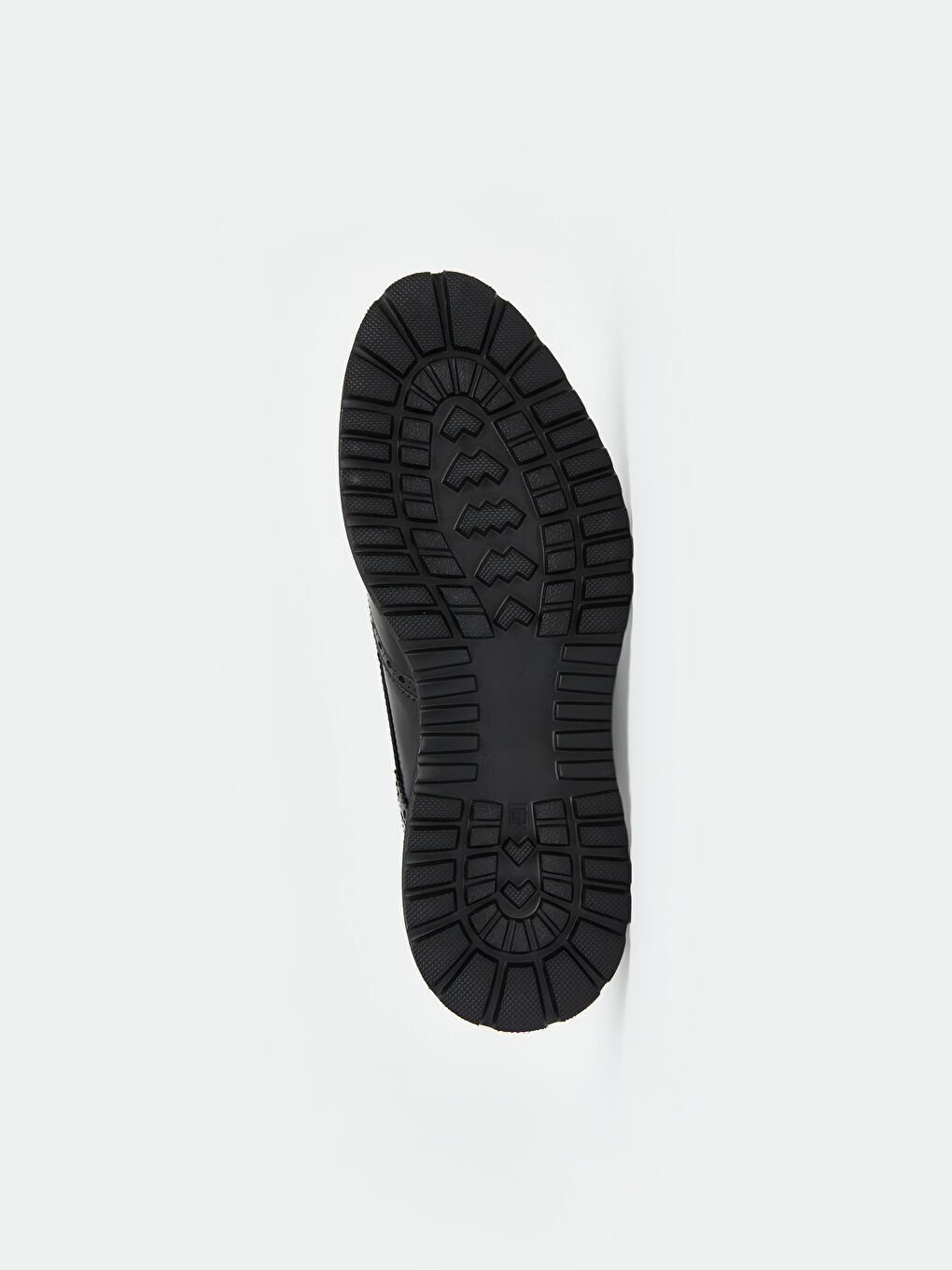 Siyah Deri Görünümlü Erkek Klasik Ayakkabı-3