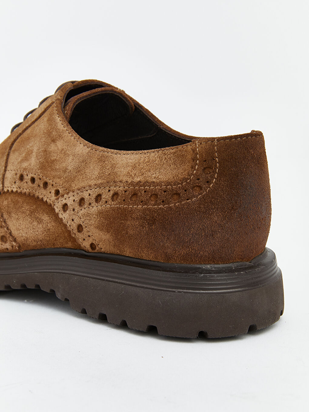 Bej Deri Görünümlü Erkek Klasik Ayakkabı-4