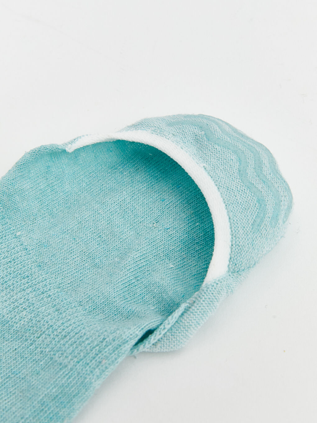 Ekru Kaymaz Topuk Kadın Babet Çorap 3'lü-2