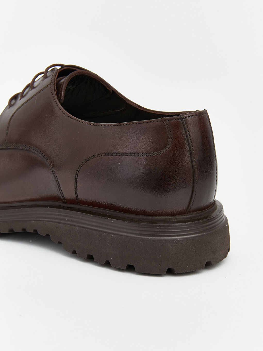 Kahverengi Süet Görünümlü Erkek Klasik Ayakkabı-4