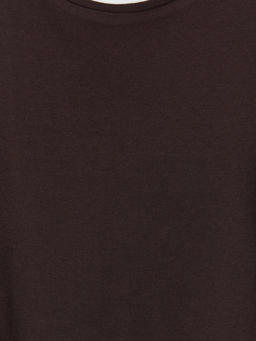 Kahverengi Bisiklet Yaka Kadın Atlet-2