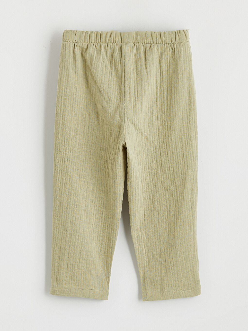 Yeşil Beli Lastikli Kız Çocuk Eşofman Alt-2