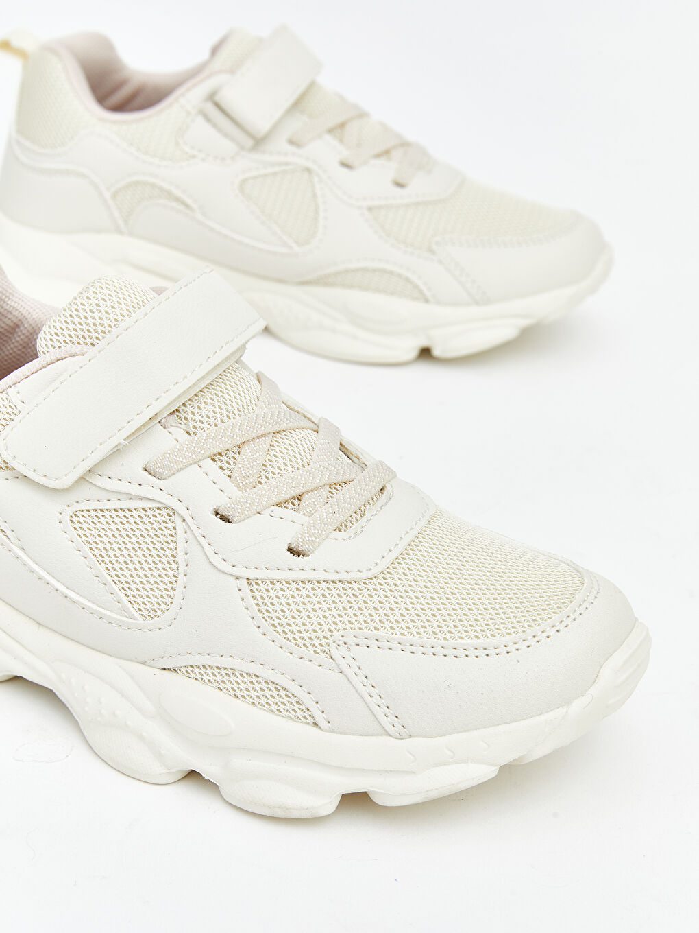 Girls' Lace-Up & Strap Sneakers-2