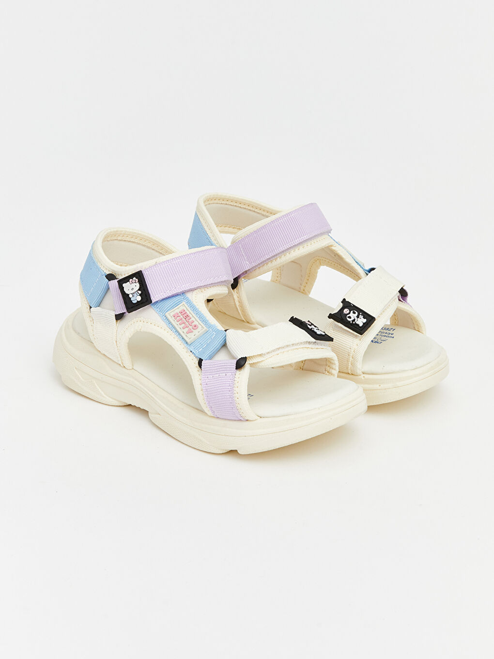 Karışık Hello Kitty Baskılı Kız Çocuk Sandalet