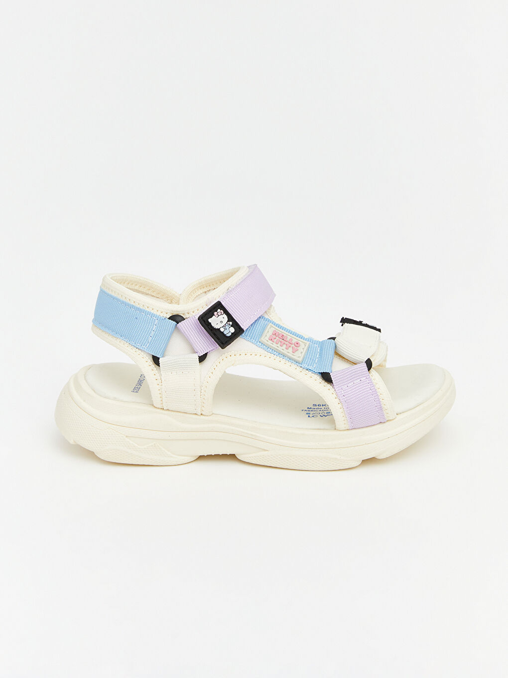 Karışık Hello Kitty Baskılı Kız Çocuk Sandalet-1