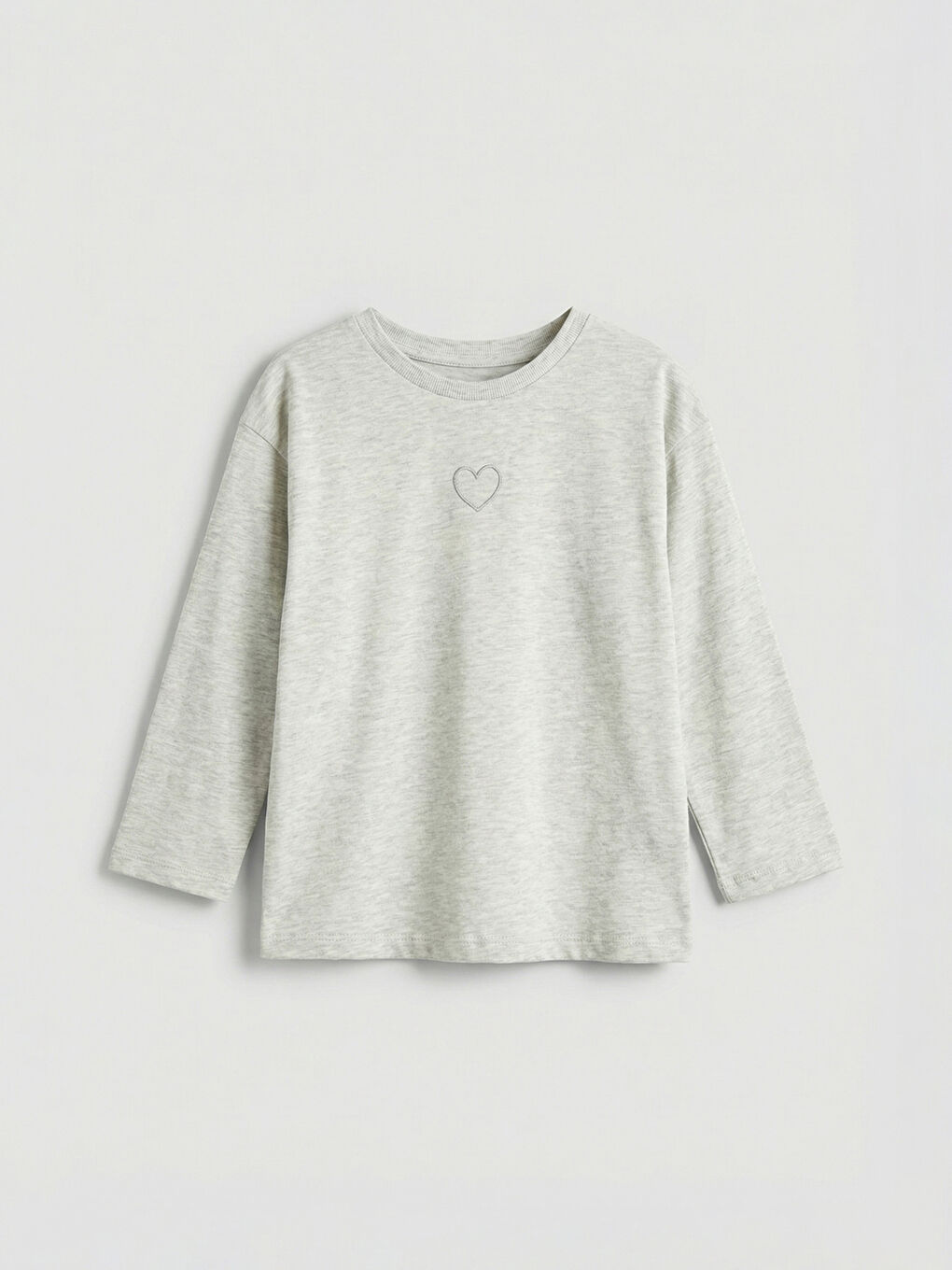Embroidered Crew Neck T-shirt for Girls