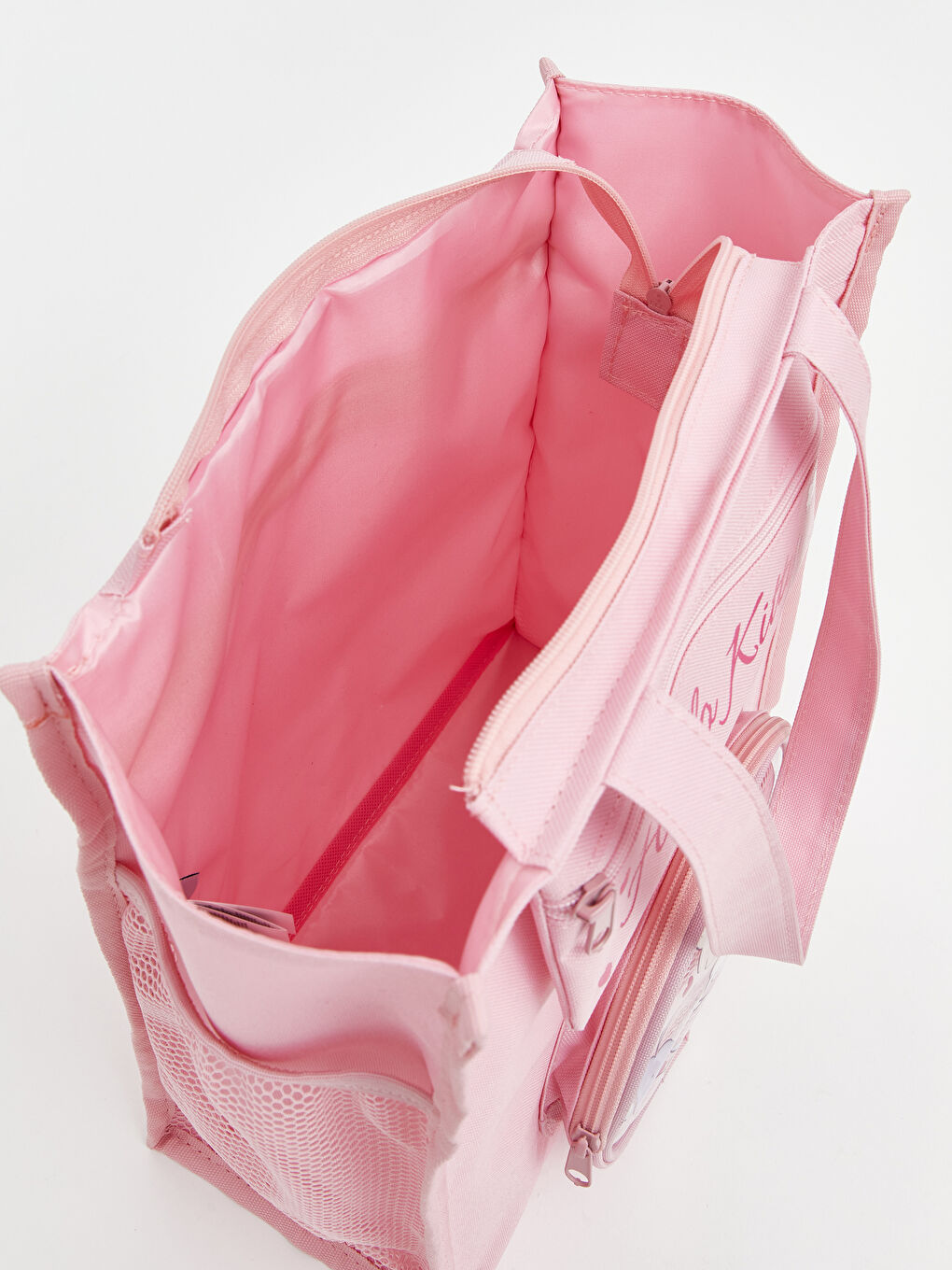 Pembe Hello Kitty Figürlü Kız Çocuk Omuz Çantası-3