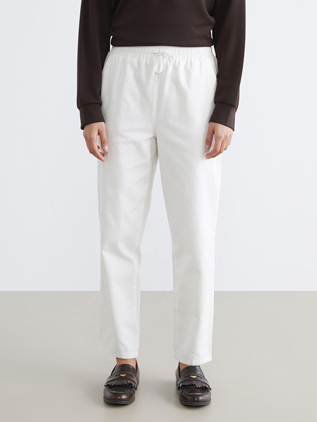 پانتۆڵ بێجی كاڵ ژن-1