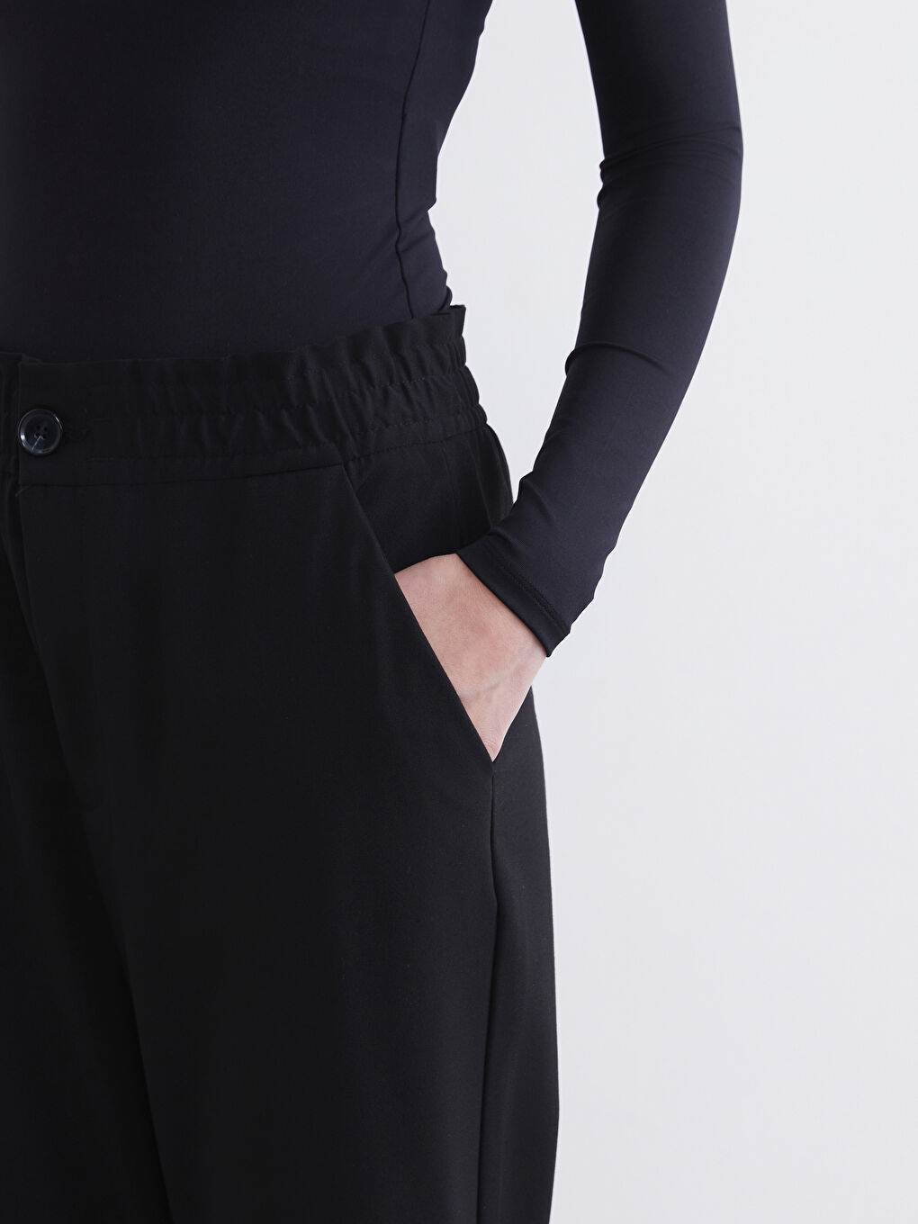 بنطلون أسود امرأة-2