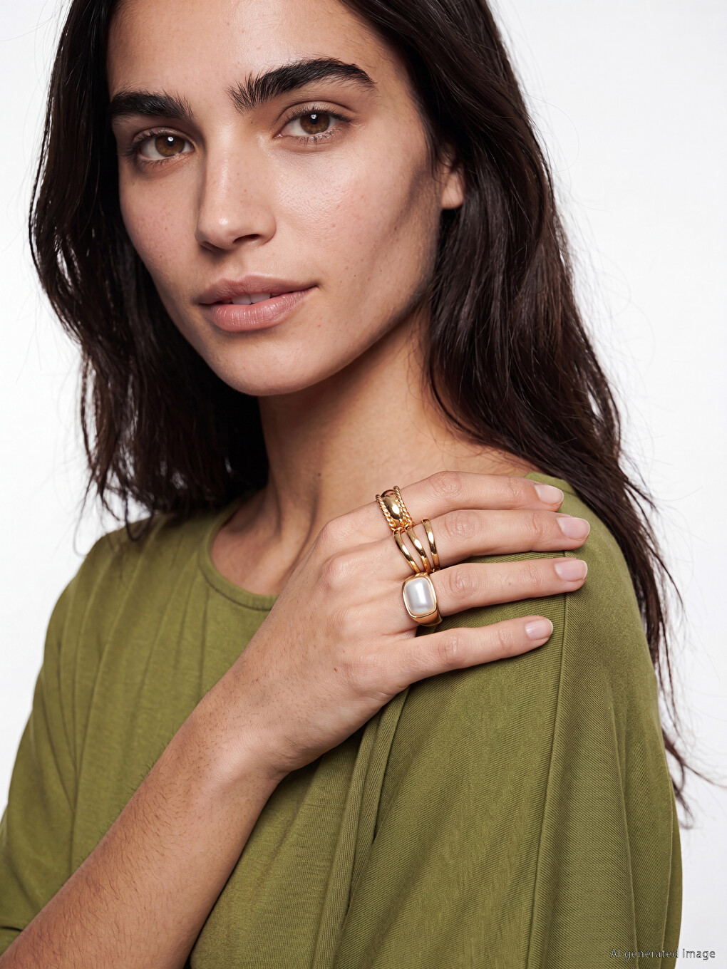 Women's Ring Set Of 3