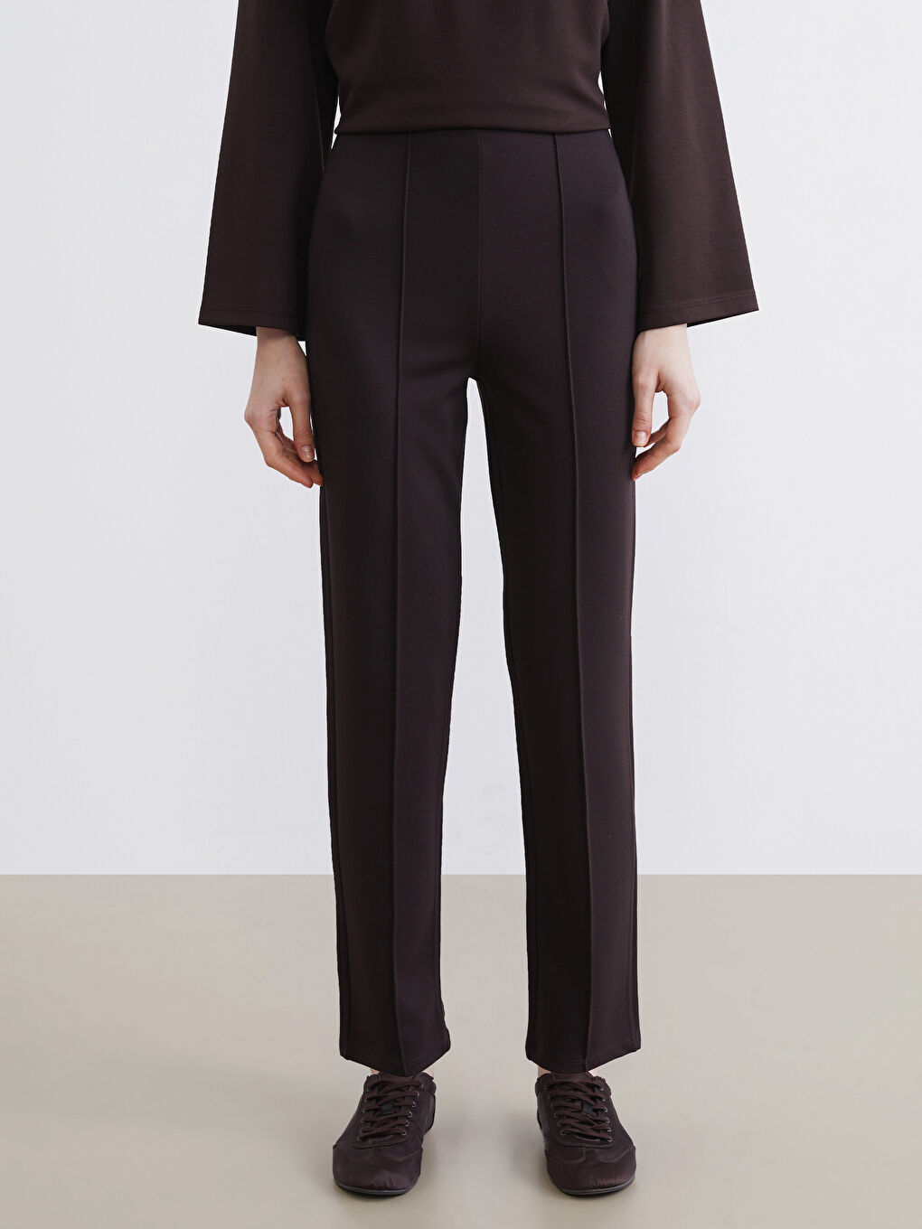 بنطلون بني امرأة-1