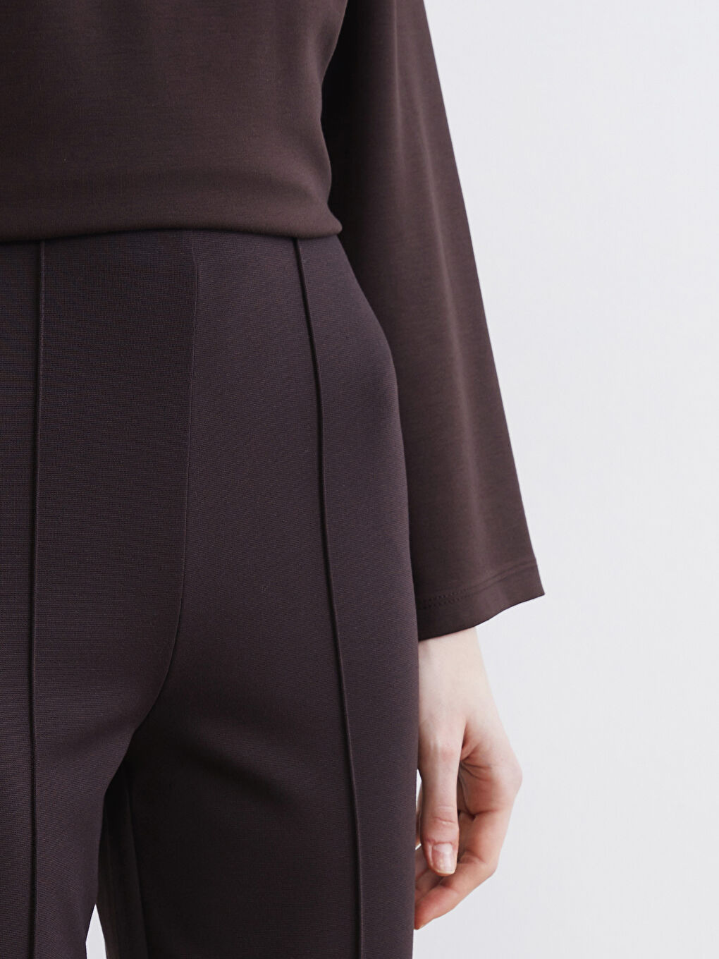 بنطلون بني امرأة-2