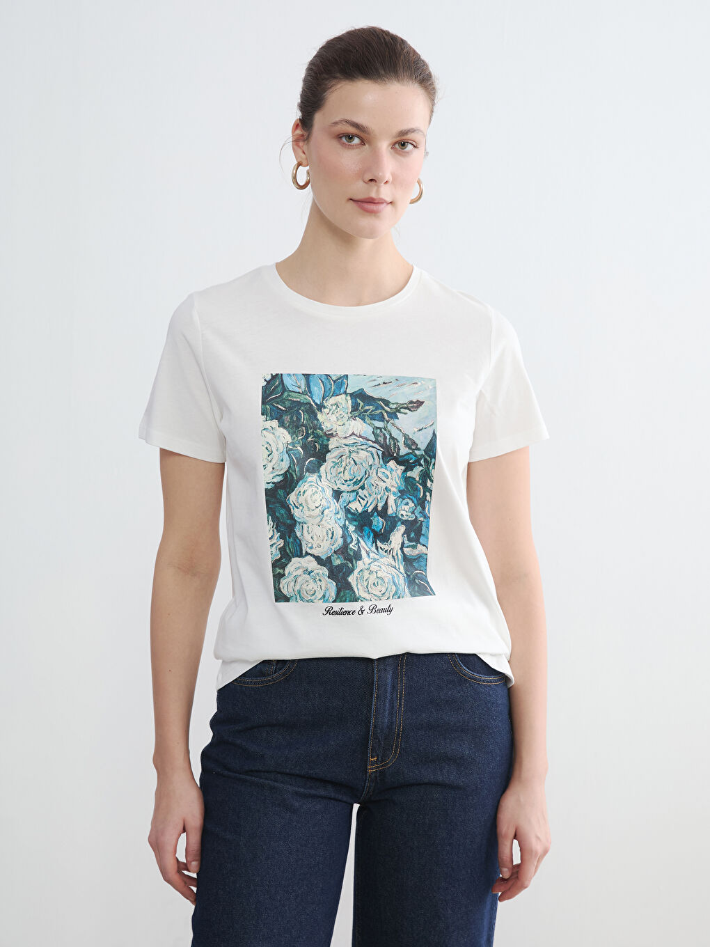 SVETLO BEŽ Majica Žena