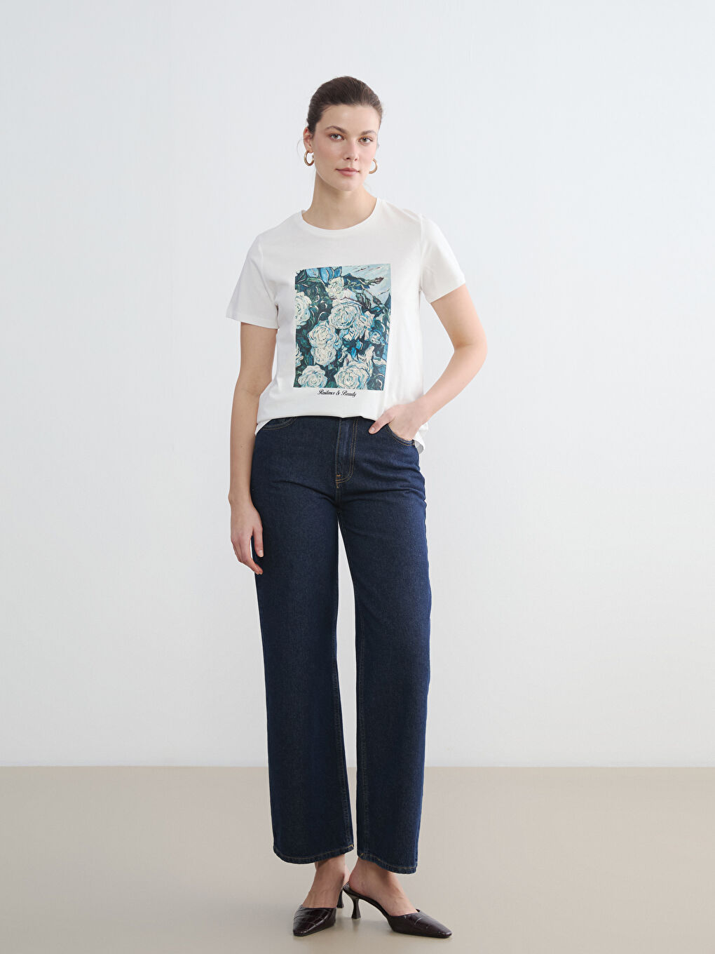 SVETLO BEŽ Majica Žena-1