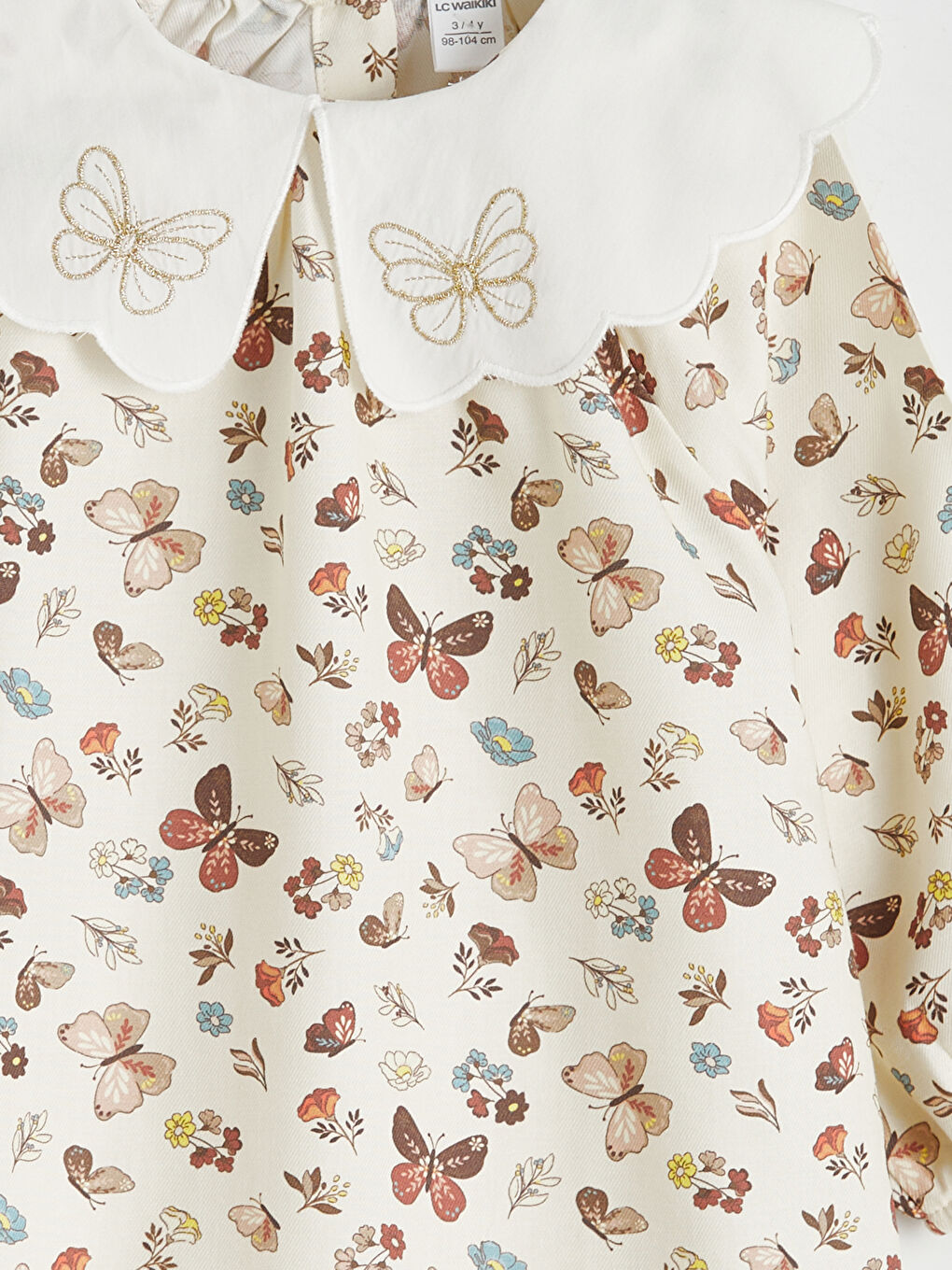 Baby Girl ECRU Dress-2