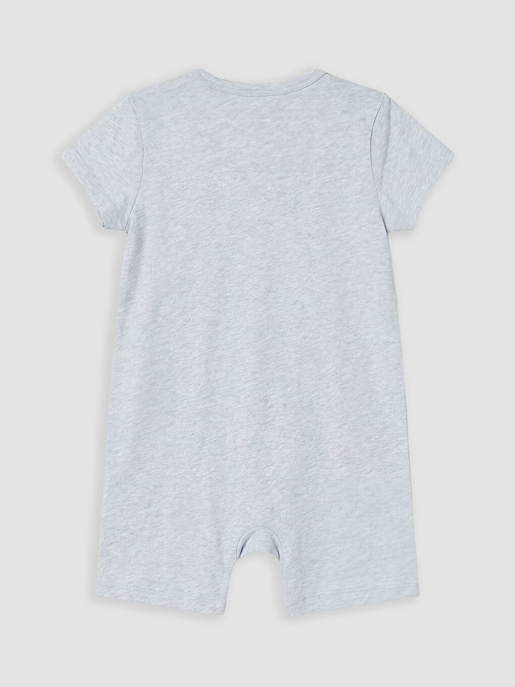 Ekru Baskılı Erkek Bebek Tulum 2'li-4