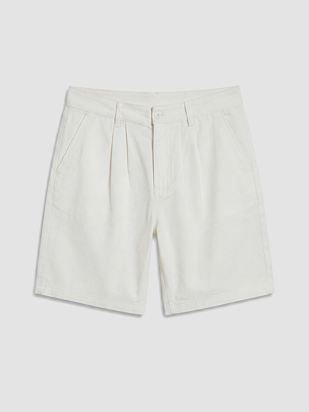Man White Shorts-2