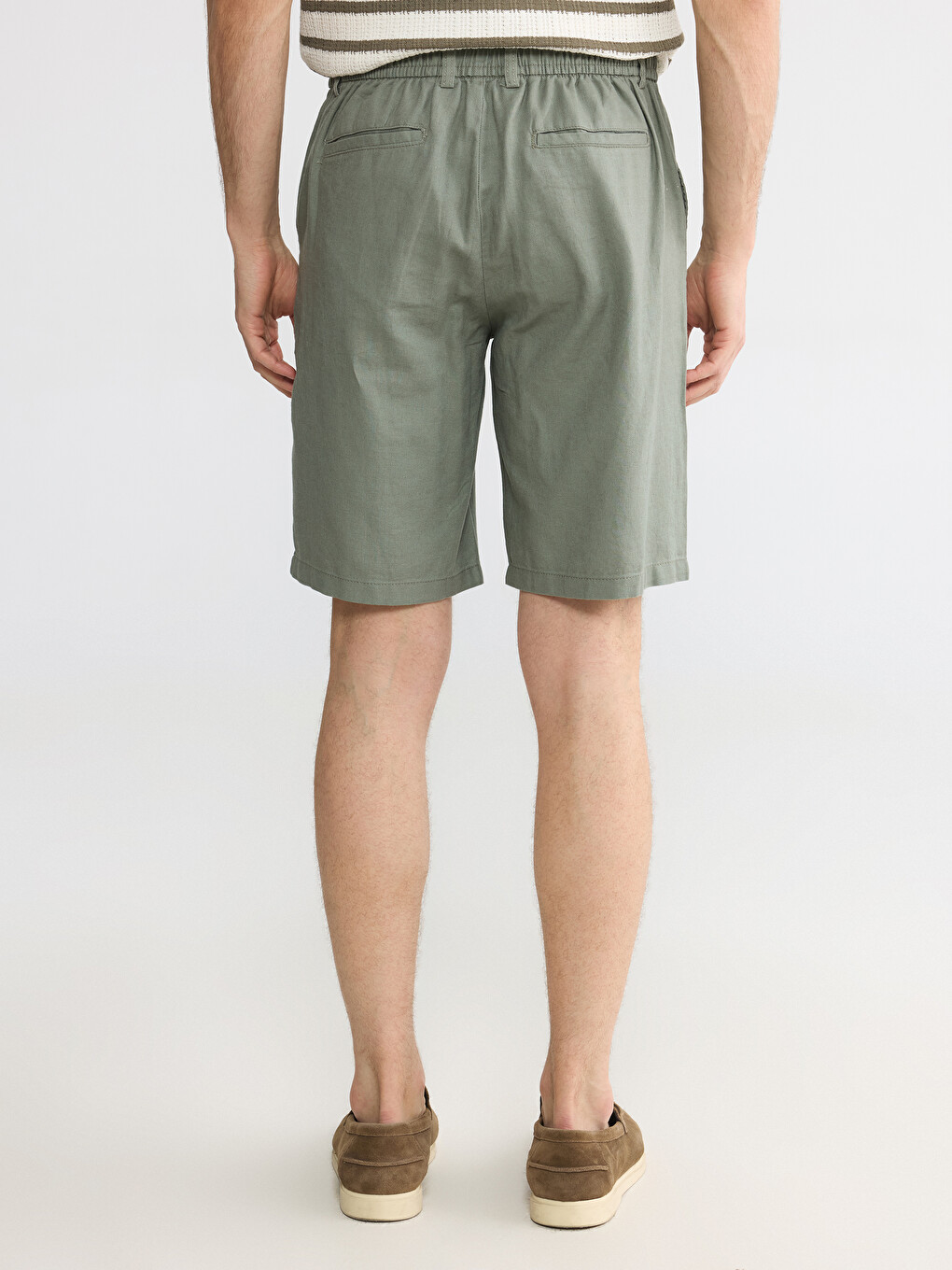 Mann Khaki Shorts-3