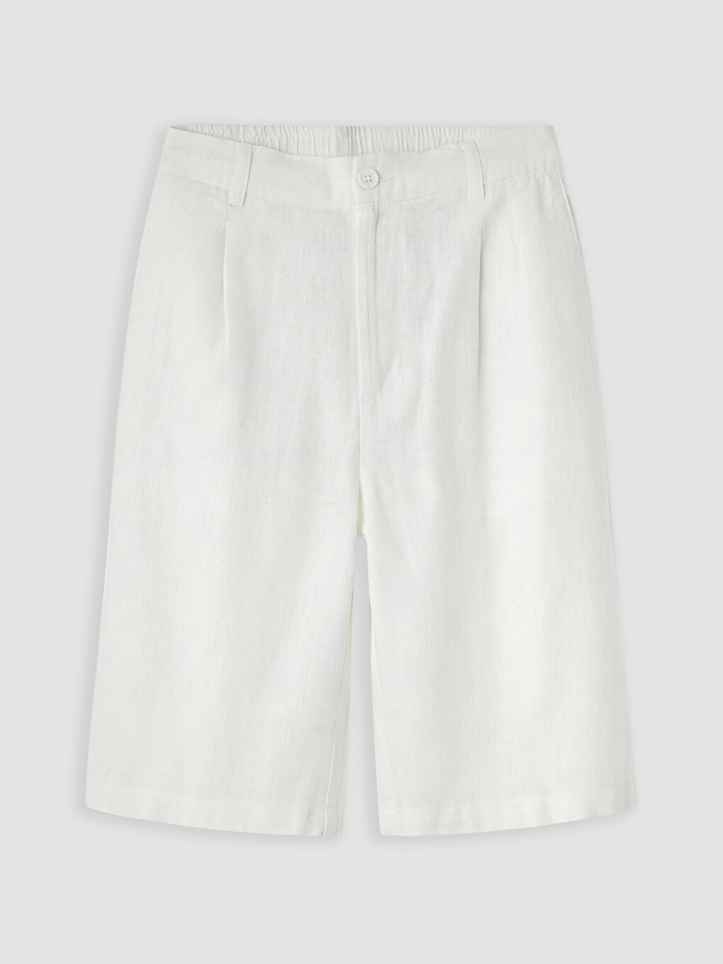 Pantaloni Scurți Alb Bărbat-4