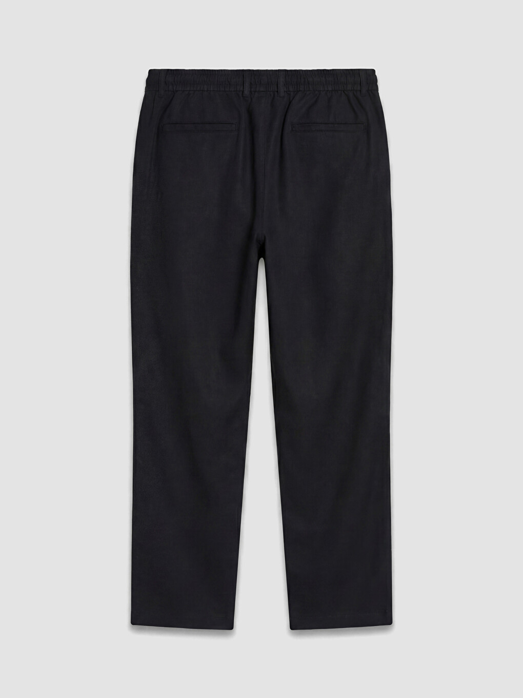 Regular Fit Keten Karışımlı Erkek Pantolon-13
