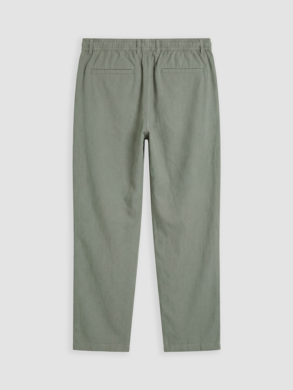 Regular Fit Keten Karışımlı Erkek Pantolon-10