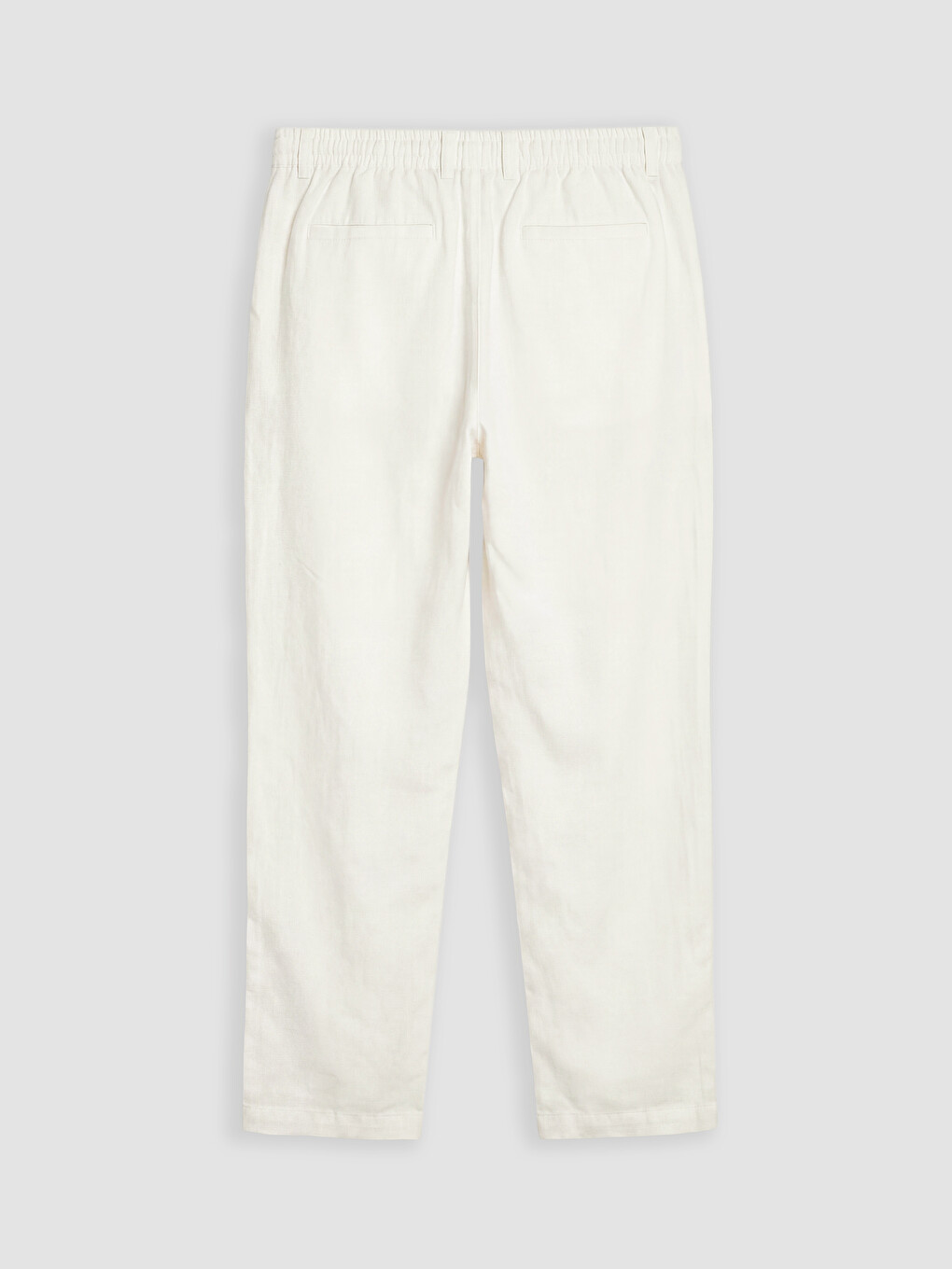 Regular Fit Keten Karışımlı Erkek Pantolon-3