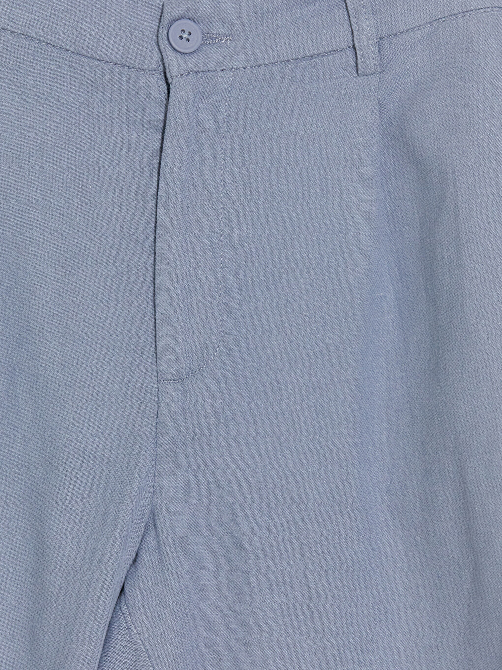 Regular Fit Linen Blend Men's Shorts-6
