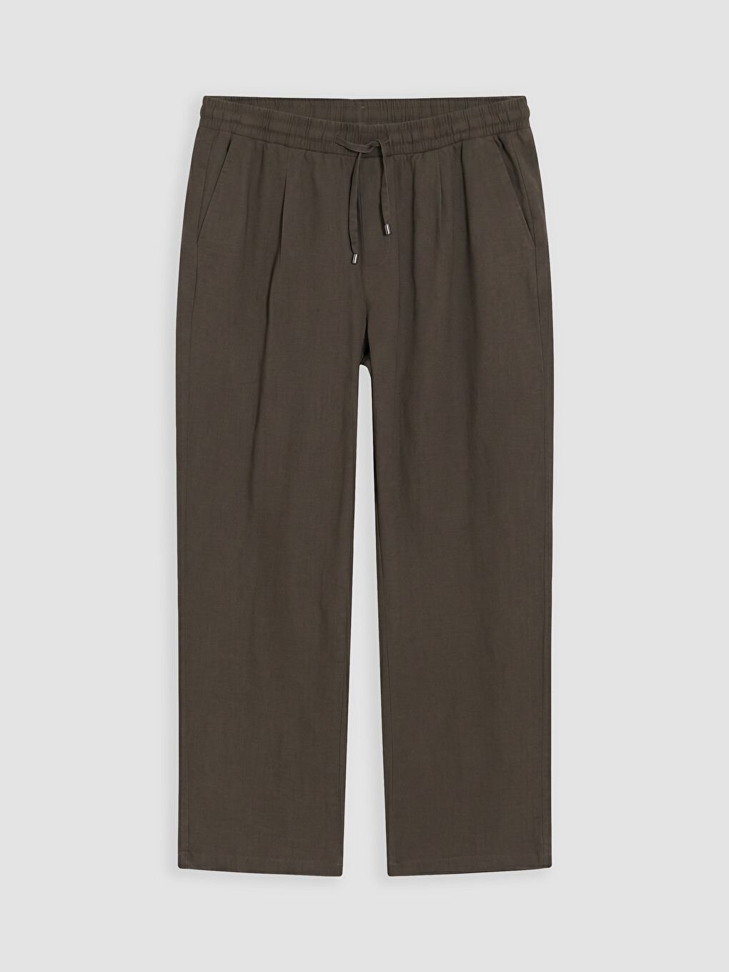 Relax Fit Pleated Men's Trousers-9