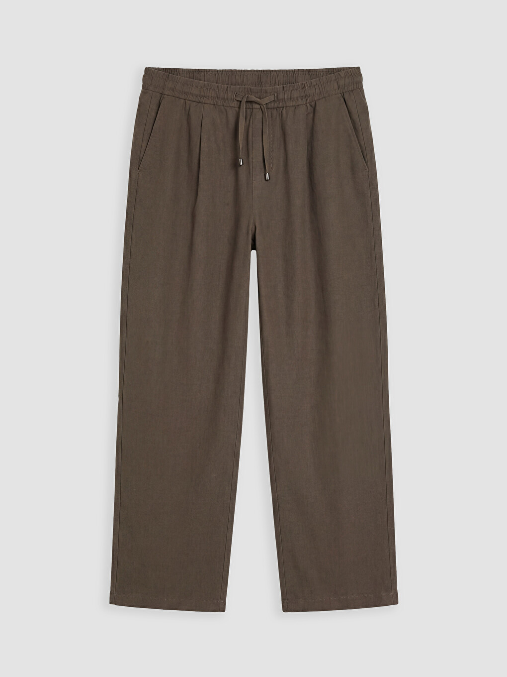 Relax Fit Pleated Men's Trousers-8