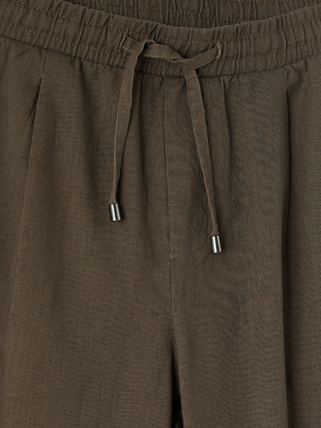 Relax Fit Pleated Men's Trousers-12