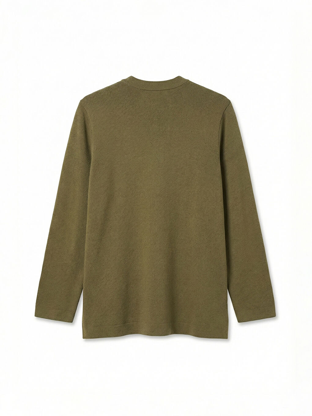 Yeşil Bisiklet Yaka Kadın Triko Hırka-1