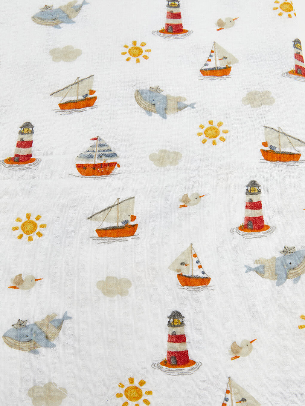 Karışık Müslin Bebek Örtü 105x105 cm-5