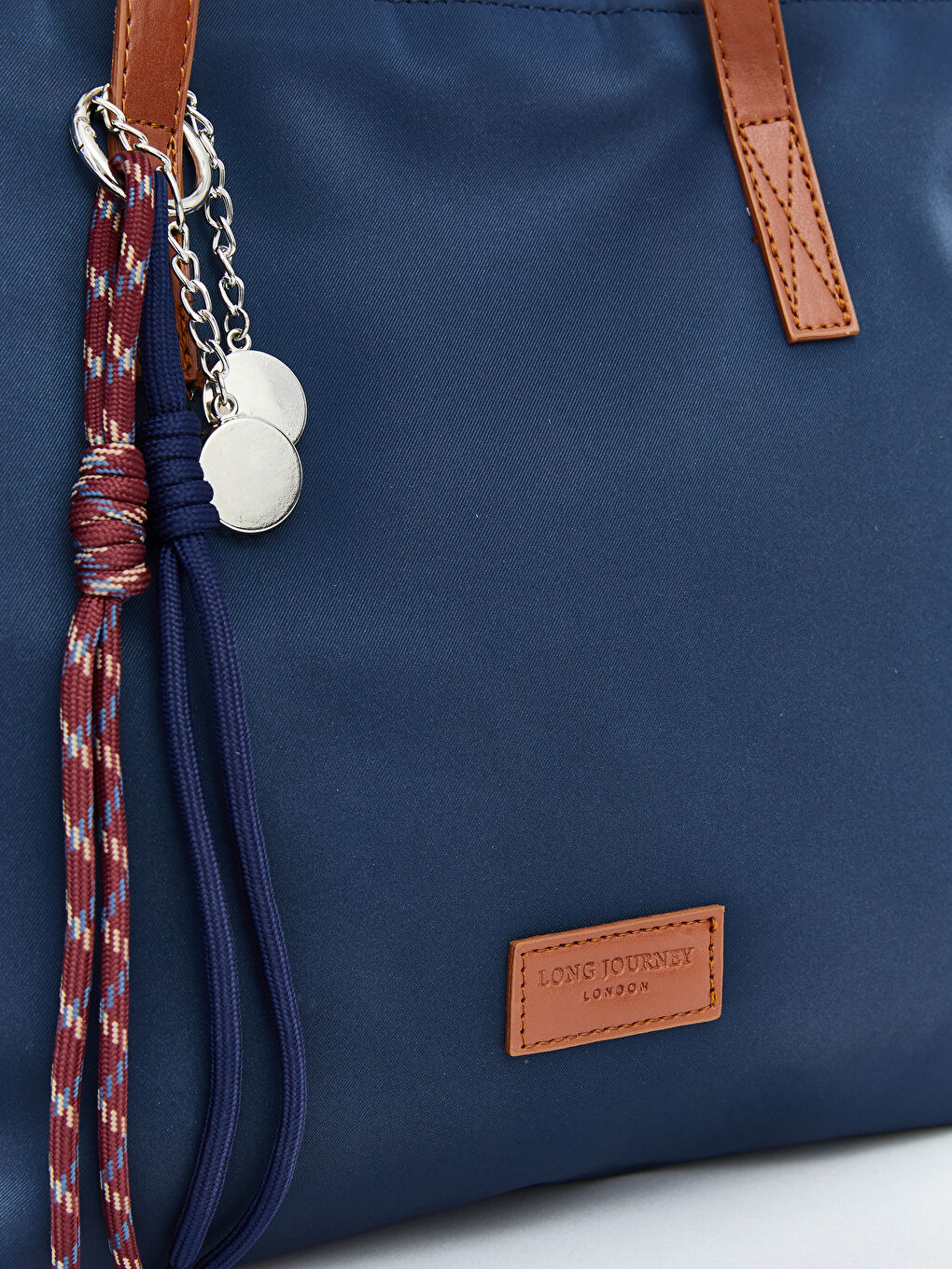 Lacivert Çıkarılabilir Askılı Kadın Omuz Çantası-2