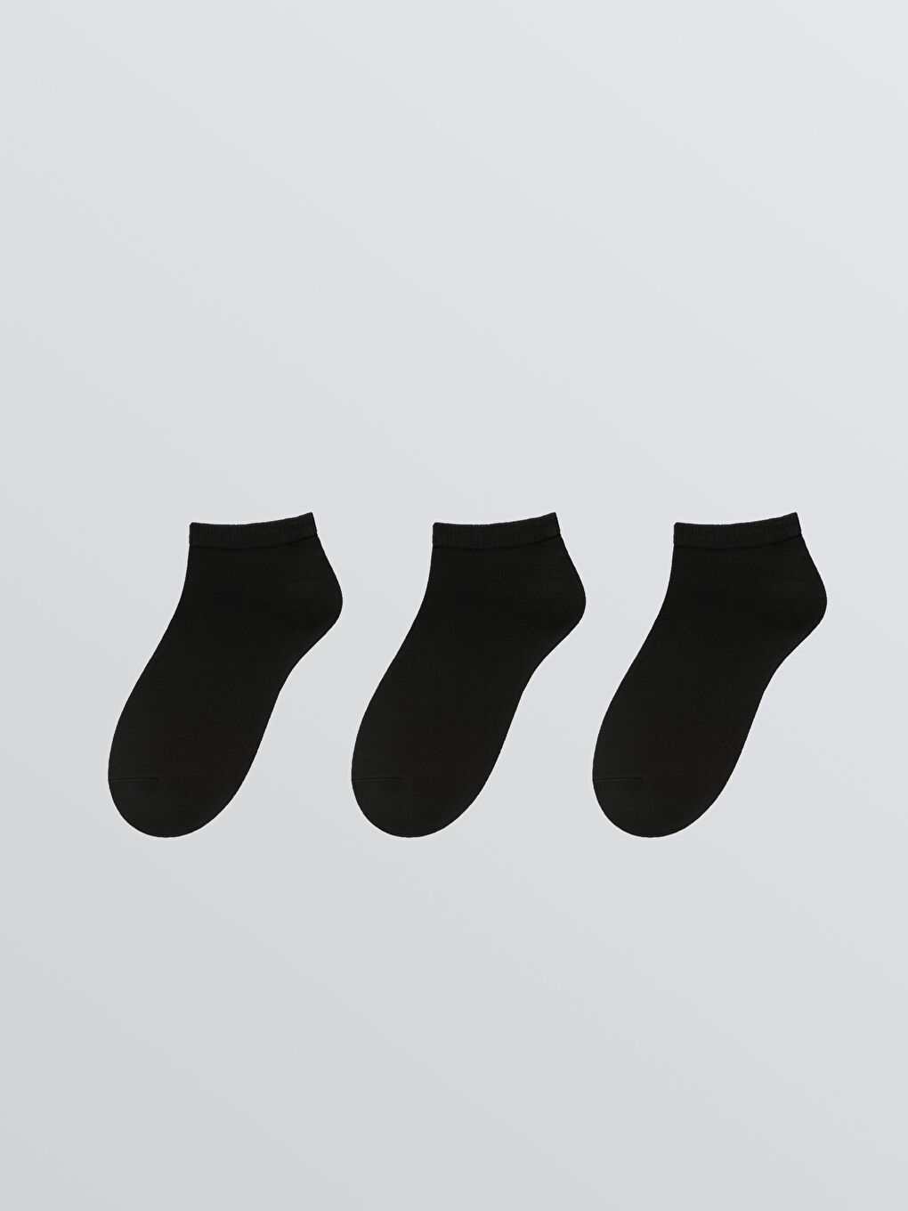 Woman BLACK Trainer Socks